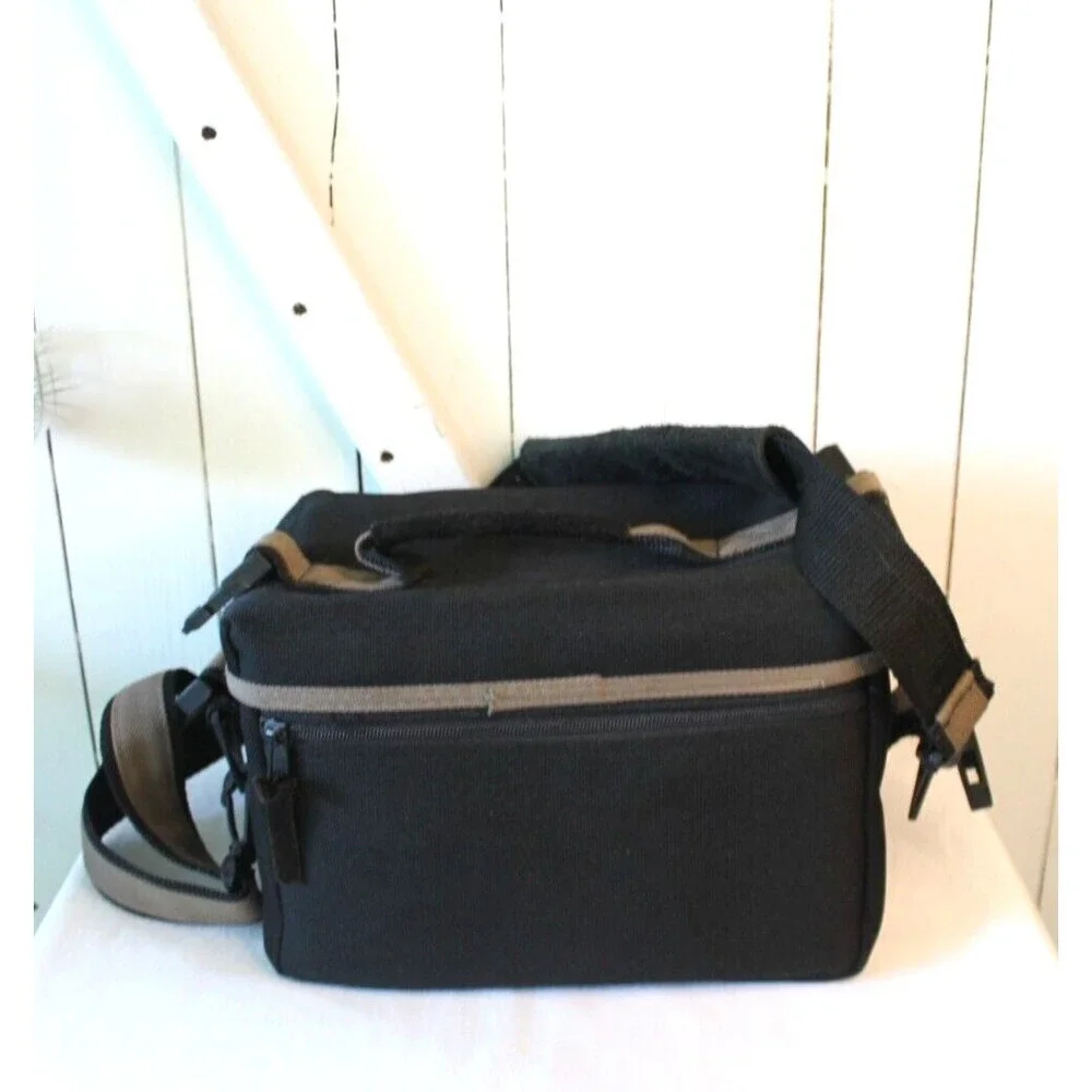 Vintage CAMERA BAG CASE - Canvas Multiple Compartments Photography  8x8x12
